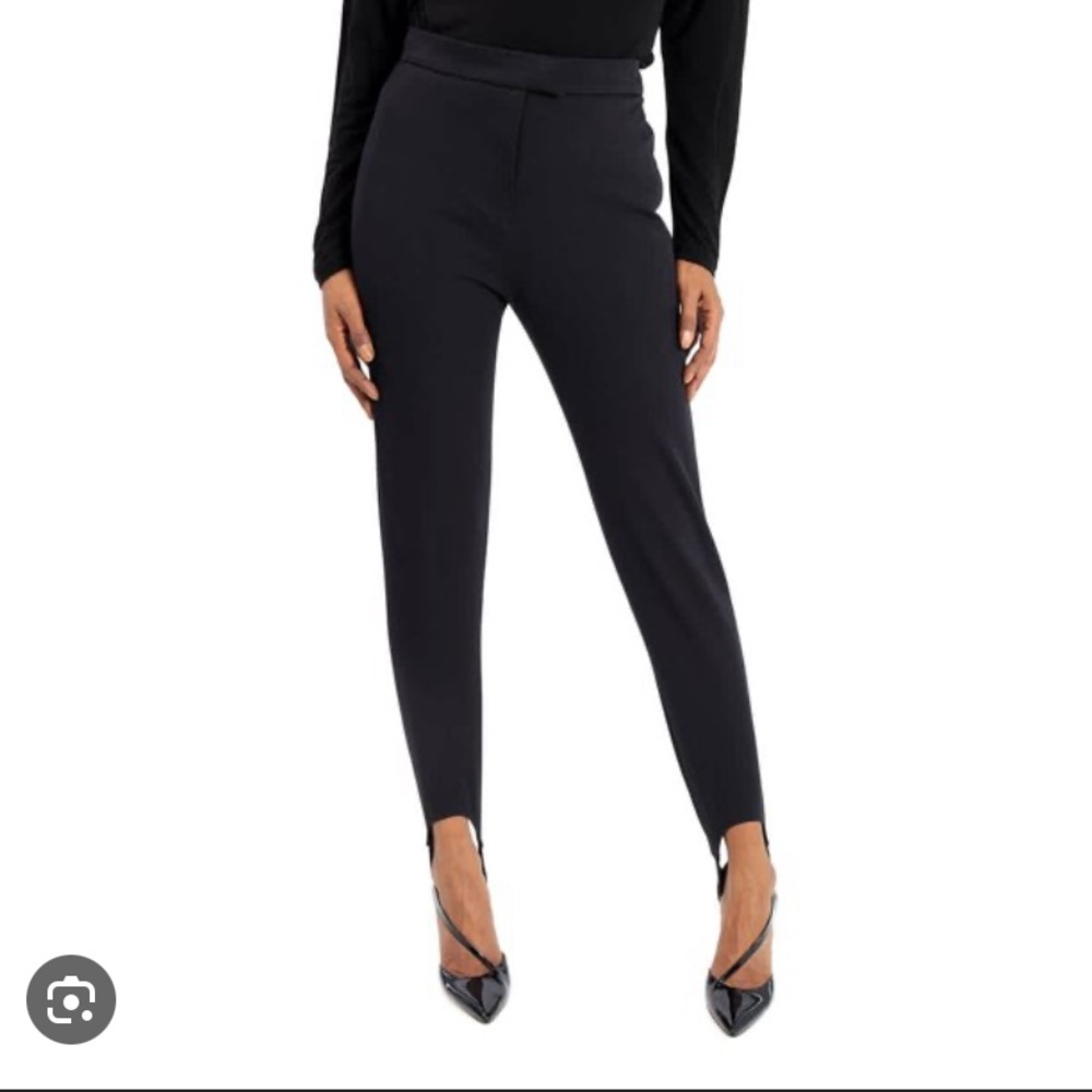 Burberry Black Stirrup Trousers NWT